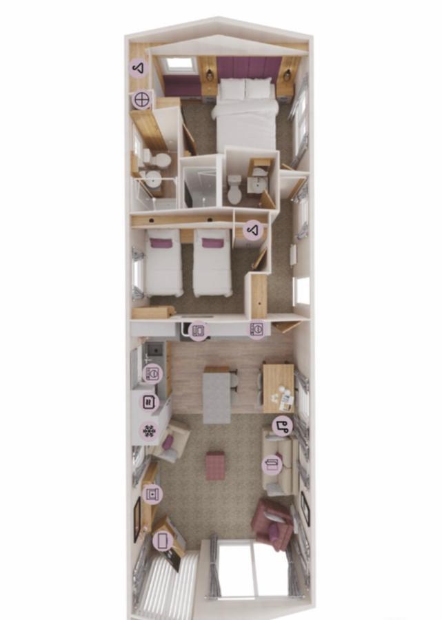 Presthaven Haven Luxury 2023 Caravan Lodge *